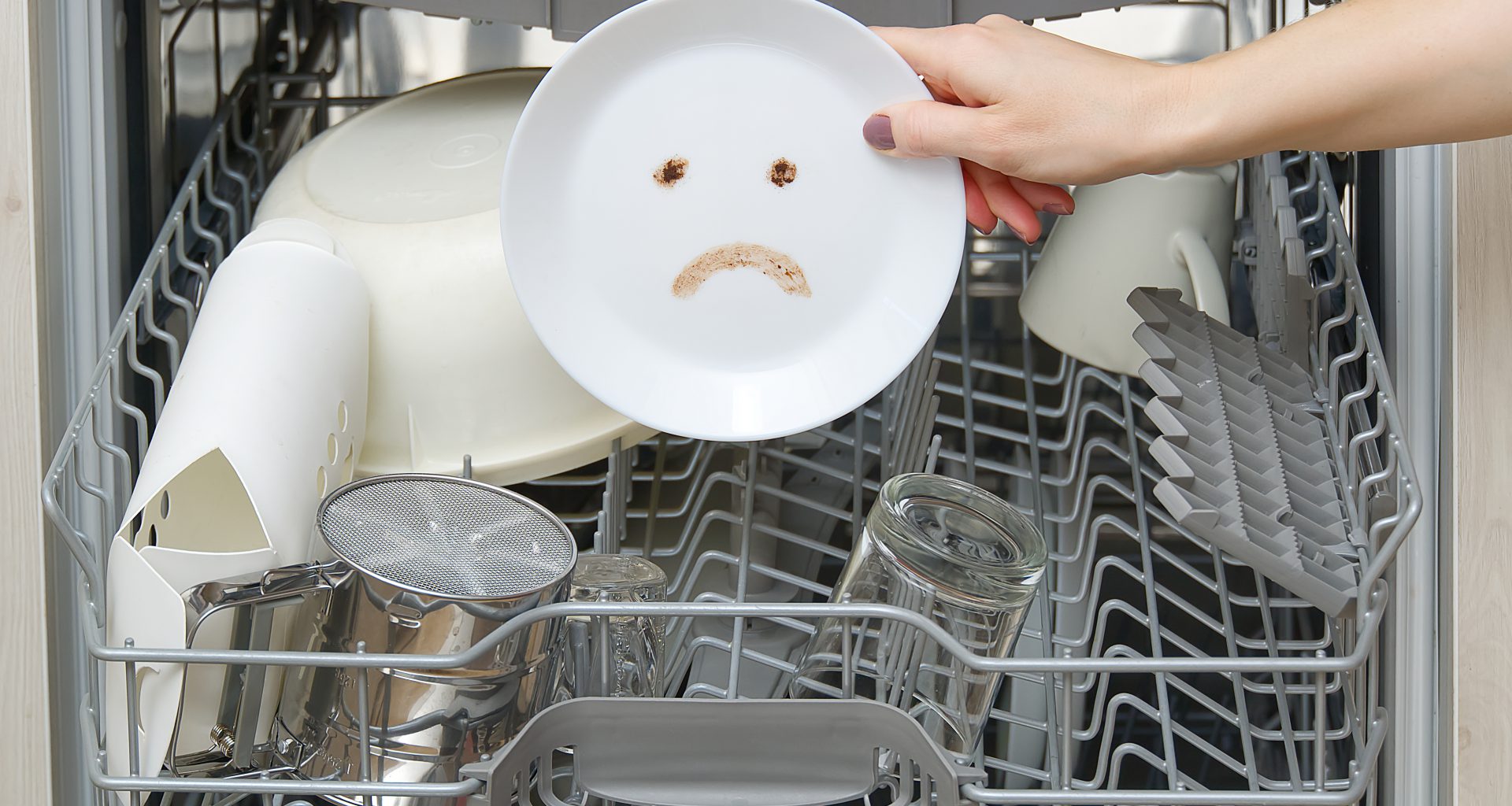 Au secours mon lave-vaisselle lave mal ! - Murfy